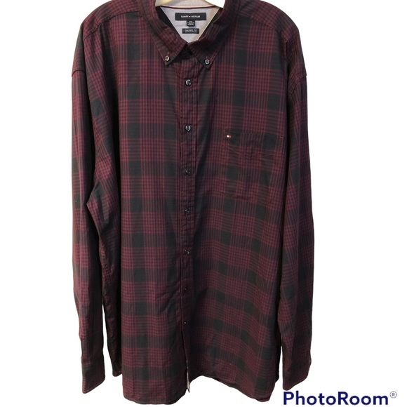 Tommy Hilfiger Other - TOMMY HILFIGER PLAID BUTTON DOWN SHIRT